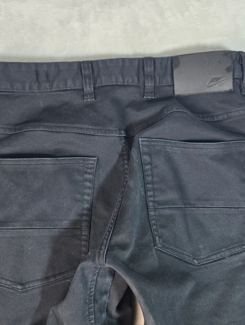 Nike SB Mens FTM Skateboard Stretch Black  685949-010 Jeans Sz 32x32